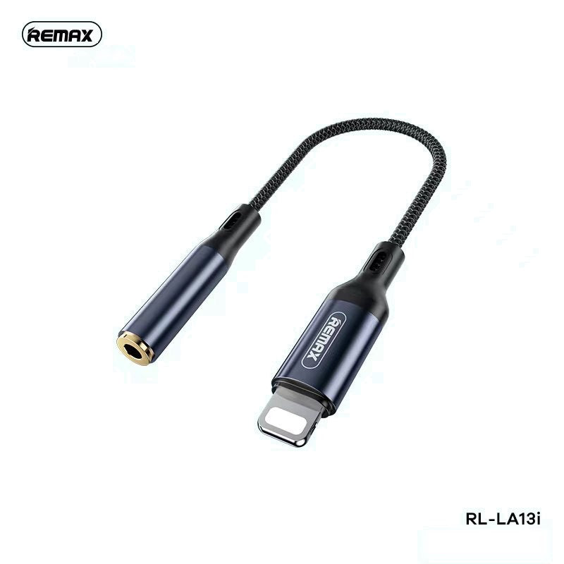 REMAX RL-LA13I SURY AUDIO JACK SPLITTER IPH TO 3.5MM (15MM), Audio Splitter, Lighting to 3,5 Splitter  Audio Adapter