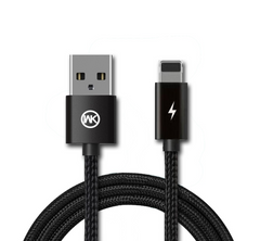 WK WDC-093I IPH FULNEN SERIES CABLE FOR LIGHTNING 2.4A (1M) -Black
