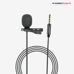 GADGET MAX GI05 UNIVERSAL LAVALIER MICROPHONE (3.5MM)(1.5M), Microphone, 3.5mm Microphone