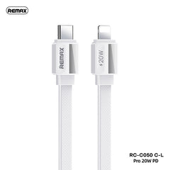 REMAX RC-C050 C-L PLATINUM PRO 20W PD FAST CHARGING DATA CABLE FOR TYPE-C TO IPH () (20W)