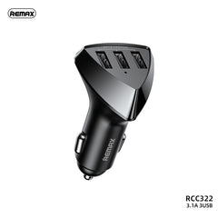 REMAX RCC322 ALIEN III SERIES 3.1A 3USB CAR CHARGR