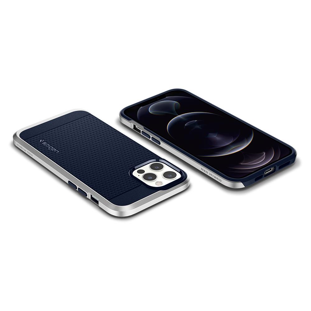 Spigen iPhone 12 Pro Max Neo Hybrid Series-Satin Slilver