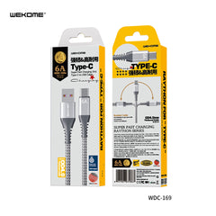 WK (WDC-169A) RAYTHON SERIES 6A SUPER CHARGING DATA CABLE (6A) (TYPE-C)