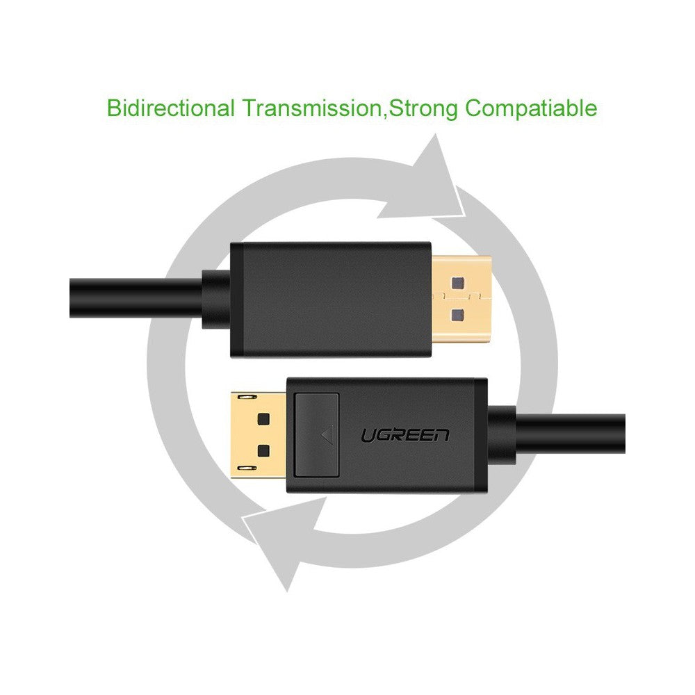 UGREEN DP male to male cable 1.5M DisplayPort 4K (DP102) 3M